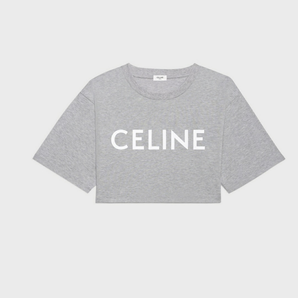 CELINE Paris Cropped TShirt L